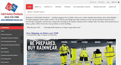 Desktop Screenshot of gssafetyproducts.com